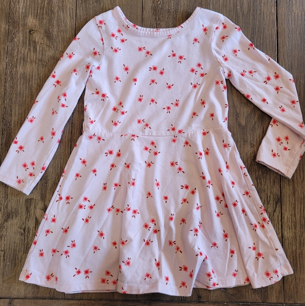 Cute pink floral dress